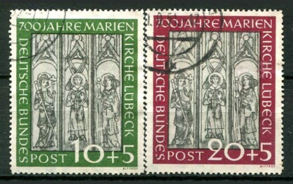 Tyskland Afa 1102 - 03 Stemplet