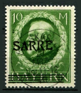Saar Afa 31 Stemplet
