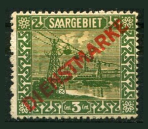 Saar Afa 01 Stemplet Tjenestemærker