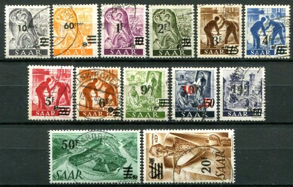 Saar Afa 226 - 35 Stemplet