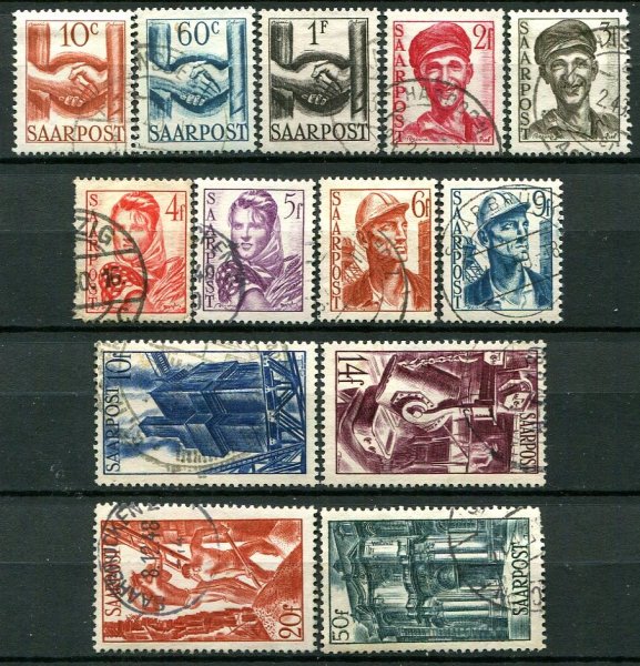 Saar Afa 240 - 52 Stemplet