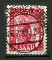 Saar Afa 267 Stemplet