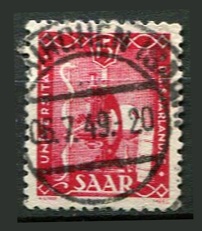 Saar Afa 267 Stemplet