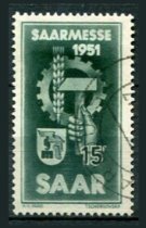 Saar Afa 309 Stemplet