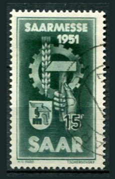 Saar Afa 309 Stemplet