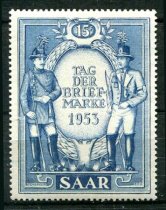 Saar Afa 336 Postfrisk