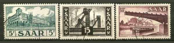 Saar Afa 342 - 44 Stemplet
