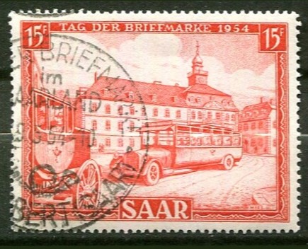 Saar Afa 346 Stemplet