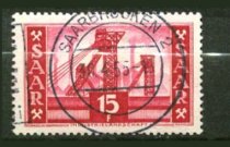 Saar Afa 354 Stemplet
