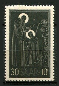 Saar Afa 341 Postfrisk