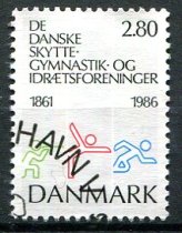 Danmark Afa 862 Stemplet