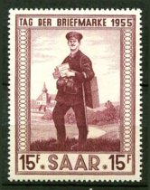 Saar Afa 357 Postfrisk