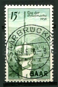 Saar Afa 367 Stemplet