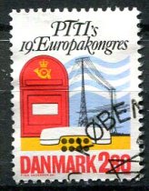 Danmark Afa 863 Stemplet