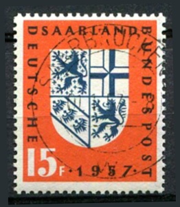 Saar Afa 377 Stemplet