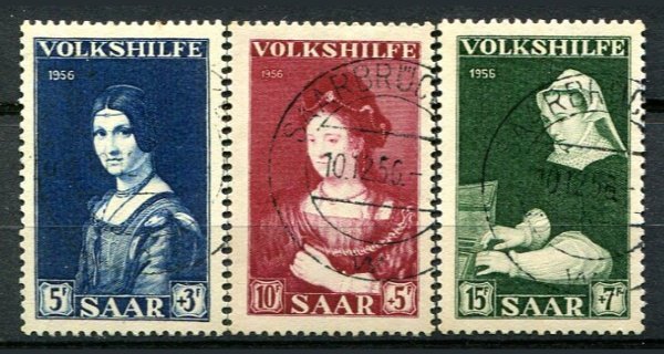 Saar Afa 374 - 76 Stemplet