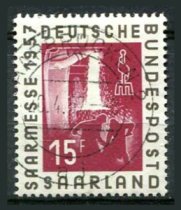 Saar Afa 398 Stemplet