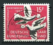 Saar Afa 406 Stemplet