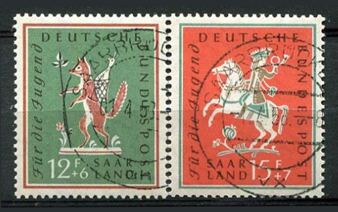 Saar Afa 431 - 32 Stemplet