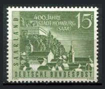 Saar Afa 434 Postfrisk