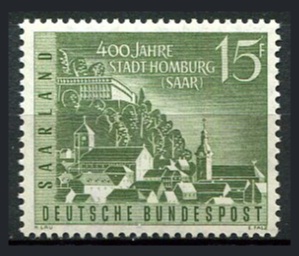 Saar Afa 434 Postfrisk