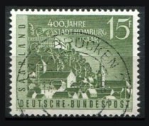 Saar Afa 434 Stemplet