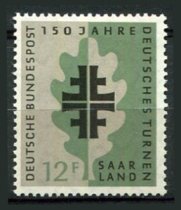 Saar Afa 435 Postfrisk