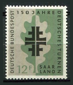 Saar Afa 435 Postfrisk