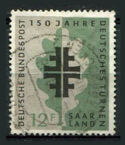 Saar Afa 435 Stemplet