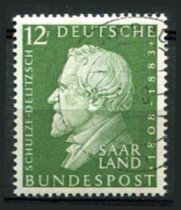 Saar Afa 436 Stemplet