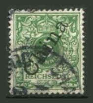 Tysk post i Kina Afa 02 Stemplet