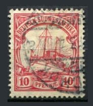 Tysk post i Ny Guinea Afa 09 Stemplet