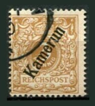 Tysk post i Kamerun Afa 01a Stemplet