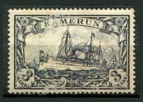 Tysk post i Kamerun Afa 18 Ustemplet