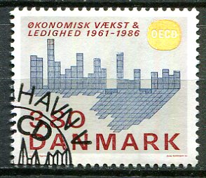 Danmark Afa 875 Stemplet