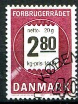 Danmark Afa 878 Stemplet