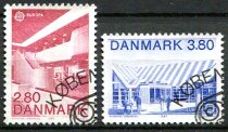 Danmark Afa 882 - 83 Stemplet