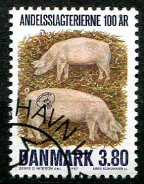 Danmark Afa 886 Stemplet