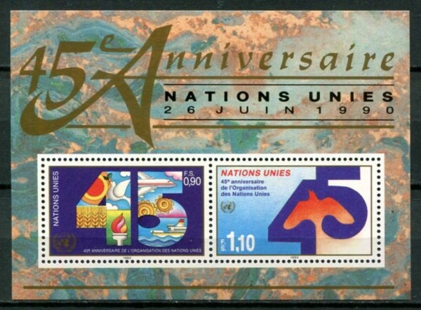 Geneve Afa 193 Postfrisk Miniark