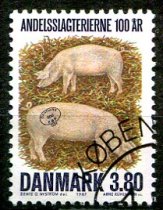 Danmark Afa 886 Stemplet