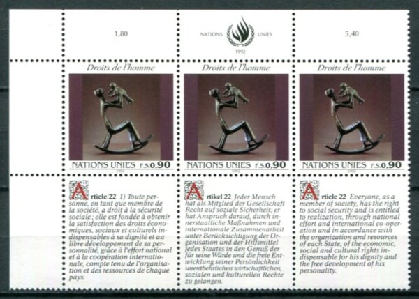 Geneve Afa 228 Postfrisk Sammentryk