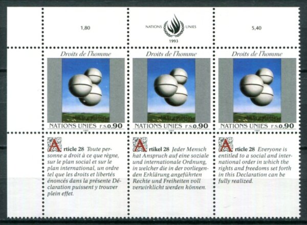 Geneve Afa 237 Postfrisk Sammentryk