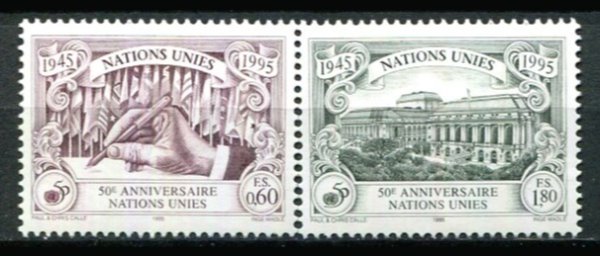 Geneve Afa 273 - 74 Postfrisk