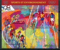 Geneve Afa 304 Postfrisk Miniark