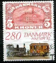 Danmark Afa 888 Stemplet