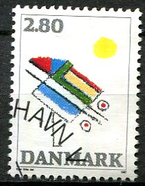 Danmark Afa 891 Stemplet