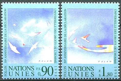 Geneve Afa 356 - 57 Postfrisk