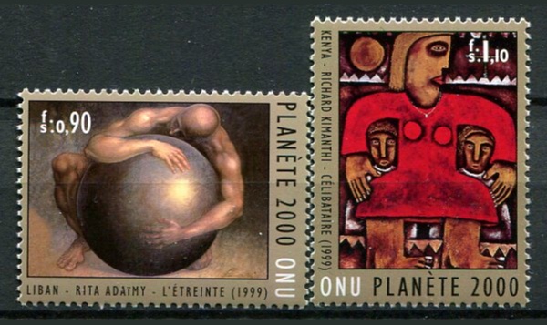 Geneve Afa 396 - 97 Postfrisk