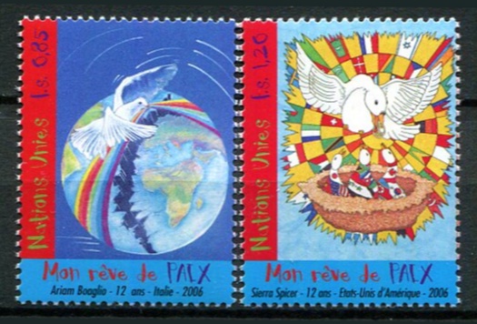 Geneve Afa 558 - 59 Postfrisk