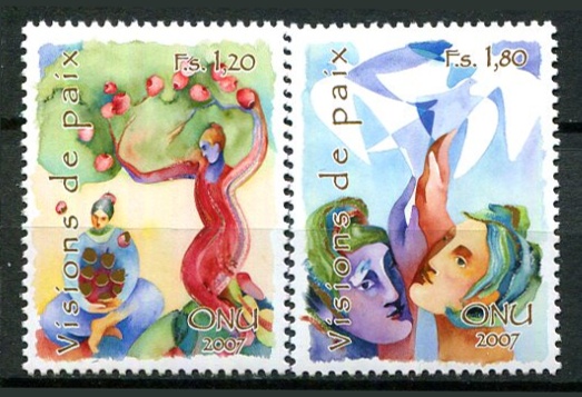 Geneve Afa 580 - 81 Postfrisk